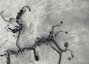 MERCEDES c 204 e 212 e 207 wiązka elektryczna z fartucha do lamp lewa prawa abs h7 LIFT  LED 4