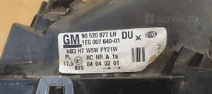Lampa lewy przód przednia lewa Opel Astra G 90520877 8