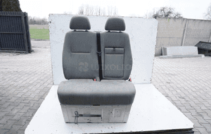 FOTEL KANAPA PASAŻERA DWÓJKA PRAWY PRZÓD VOLKSWAGEN CRAFTER I 1