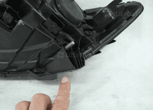 Renault captur ciemna lampa przednia prawa 6
