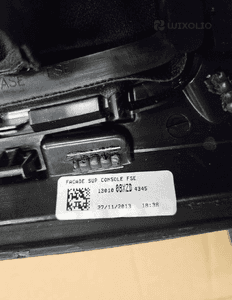 Peugeot 308 T9 panel środkowy mieszek zmiany biegów 3