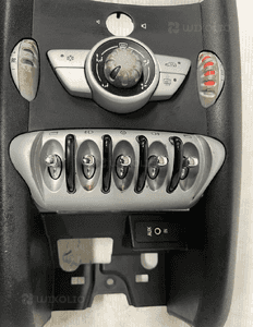 Ramka osłona radia konsoli mini cooper R56 9151327 3