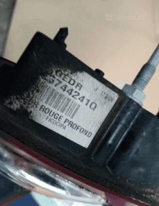 Lusterko lewe elektryczne 9 PIN Citroen C5 III UK KKQD 4