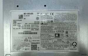Czytnik multimedia MIB3 vw passat 3g1035820 5