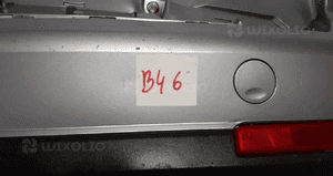 Zderzak tył tylny do opel vectra c kombi Z163 szary 2