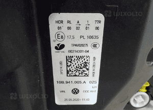 Lampa lewa przód vw ID.3 ID3 10B941005A 12