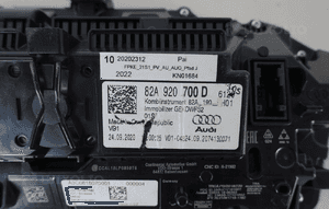 Licznik virtual zegary lcd audi A1 82A 82A920700D 5