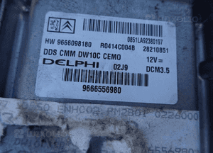 KOMPUTER SILNIKA 9666556980 PEUGEOT 3008 I 2.0 HDI 2