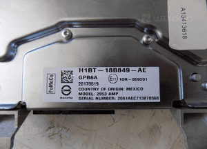 Ford fiesta MK8 wzmacniacz amplifier H1BT18B849AE 4