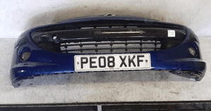 Zderzak przód przedni do peugeot 207 eged granatowy halogeny 1
