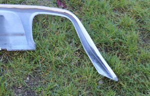 Dyfuzor spoiler zderzaka tylnego irmscher vw passat cc lift 7006001451 2012 12