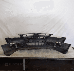 Zderzak przód przedni do volkswagen vw passat B6 grill LB5M błękitny 5