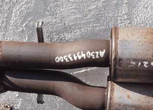 TŁUMIK SRODKOWY KPL 2304913300 MERCEDES CL W216 3