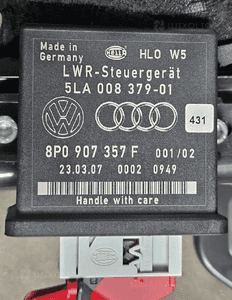 Audi A6 C6 A4 B7 przekaźnik swiateł moduł 5LA008379 8P0907357A   8P0907357F 2