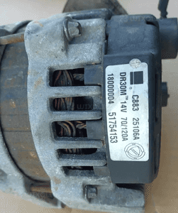 Alfa Romeo 159 alternator 1.8 16V MPI 2