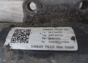Most dyfer vw crafter sprinter 907 bliźniak 5211 A9073501701 11