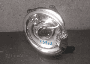 Lampa przód prawa fiat 500 xenon 1