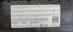 Poduszka fotela pasażera prawa AIRBAG VW Passat B6 3C0880242C 4