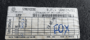 Podłoga wykładzina bagażnika VW Fox 5Z0863463E 4