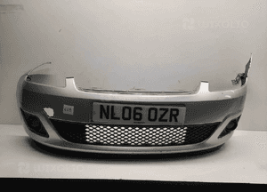 Zderzak przód przedni ford fiesta MK.6 6 vi lift fl 62 srebrny halogeny 1