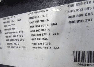 ZDERZAK PRZÓD AUDI S8 4N 4N0807437C pdc6 15