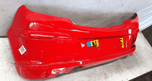 Zderzak tył tylny opel corsa d Y457 czerwony 3 drzwi 4