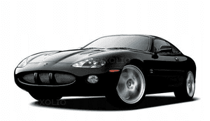 Jaguar xk 8 XK8 X100 drzwi lewe przednie przód 2