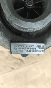 Mercedes C 203 E 211 2.2 CDI  turbosprężarka turbina 6460960499 om646  nastawnik 712120 7