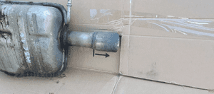 Tłumik końcowy wydech Audi A4 B6 1.6 8E0253611CA 7