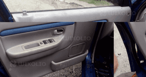 Mazda Demio Podnośnik szyby mechanizm lewy przód 3