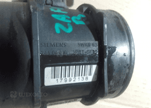 Opel Zafira B II Astra H Vectra C 2.2 16V przepływomierz 24404016 2