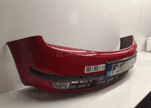 Zderzak przód przedni do skoda fabia i 1 8151 czerwony halogeny 2