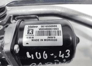 Mechanizm wycieraczek silniczek citroen berlingo partner iv 9816558880 19- 5