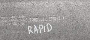 Półka tylna bagażnika Skoda Rapid 5JA867769C 6