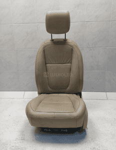 Jaguar xf X250 fotel kierowcy skóra lewy podgrzewany uk oryginał 4
