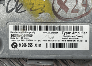 Bmw F10 wzmacniacz systemu hifi 9266355 11