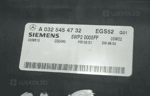 Sterownik skrzyni 0325454732 mercedes SL500 R230 2