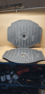 Płyta podłoga bagażnika osłona koła Audi A4 B6 Kombi 8E9863547 1