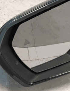 Bmw ix I20 lusterko zewnętrzne lewe asferyczne asystent 9+6 pin kompletne uk oryginał 14