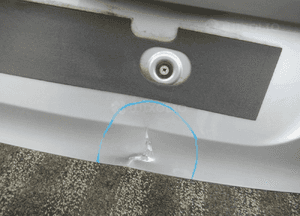 Klapa bagażnika ford fiesta MK7 lift 6C 3D 2012-2017 6