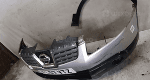 Zderzak przód przedni nissan qashqai 1 i J10 Z11  halogeny srebrny KY0 kyo 3