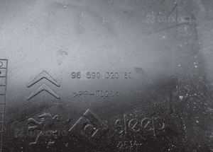 POKRYWA BEZPIECZNIKOW CITROEN C5 III 9659032080 RADOM 2