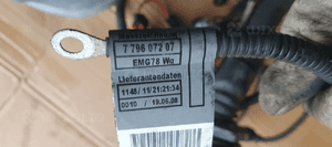 Wiązka instalacja silnika wtyczki wtyczka BMW 3 E90 3.0D 9