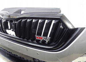 Zderzak przód spoiler skoda octavia iv 4 rs 5e3 5