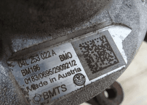 Turbosprężarka turbo vw crafter 04L253022A 7