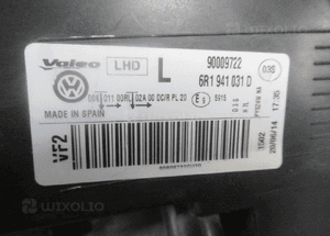 Lampa przednia przód lewa vw polo v 5 xenon 2009-2014 17