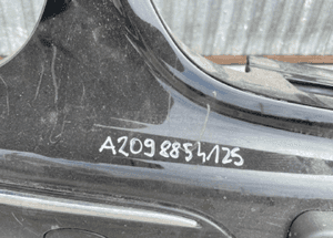 MERCEDES CLK 209 lift halogen AMG zaślepka listwa chrom klapka xenon 3