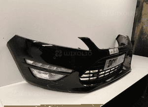 Zderzak przód przedni ford mondeo MK.4 4 iv lift fl G6 czarny led drl pdc czujniki halogeny 2