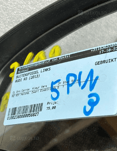 Lusterko lewe audi A3 8V 5PIN eu org fv 6