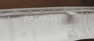 Osłona poszycie słupka prawy przód Renault Laguna III 769110001R 5